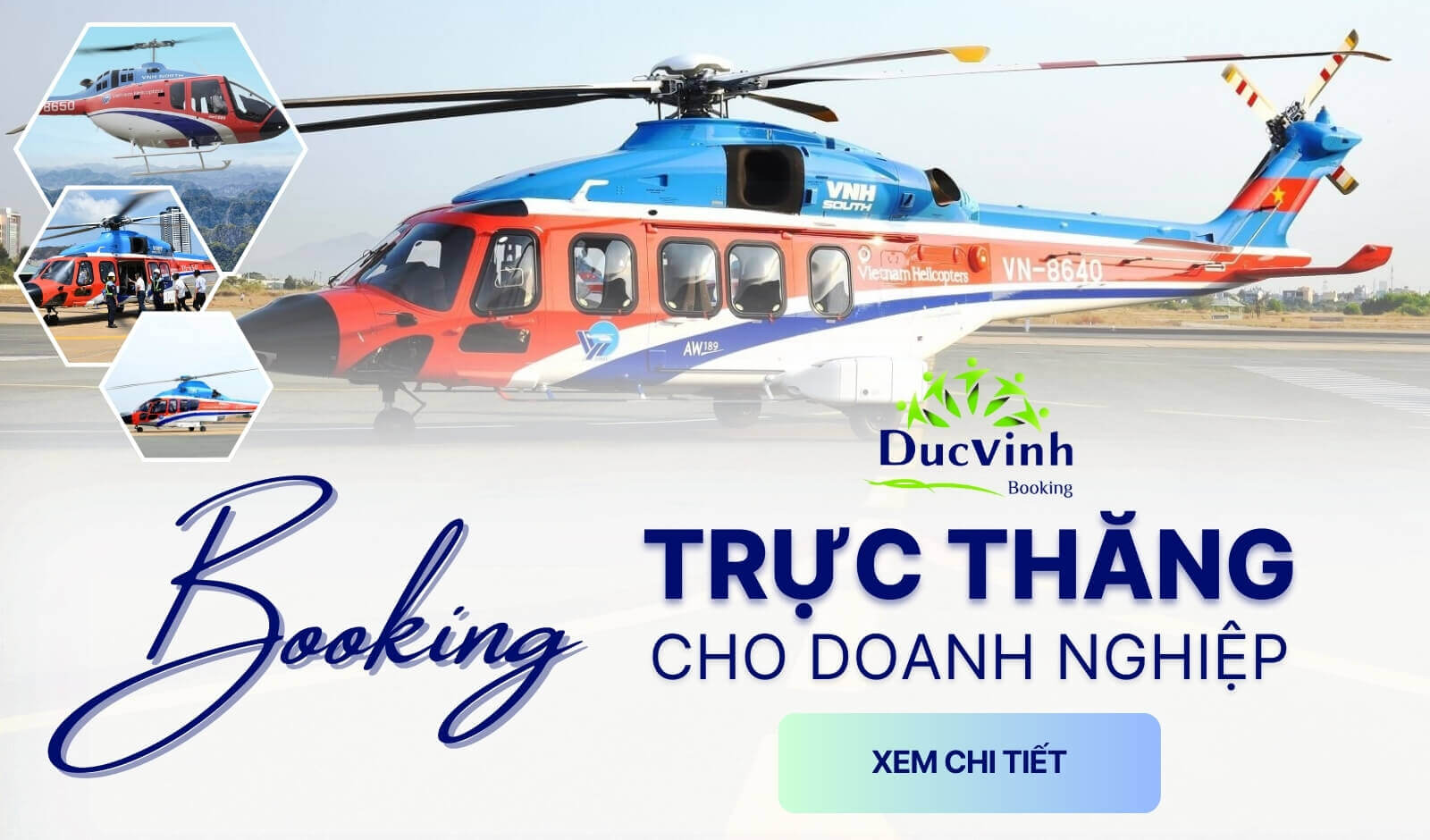 Booking Trực Thăng Cho Doanh Nghiệp