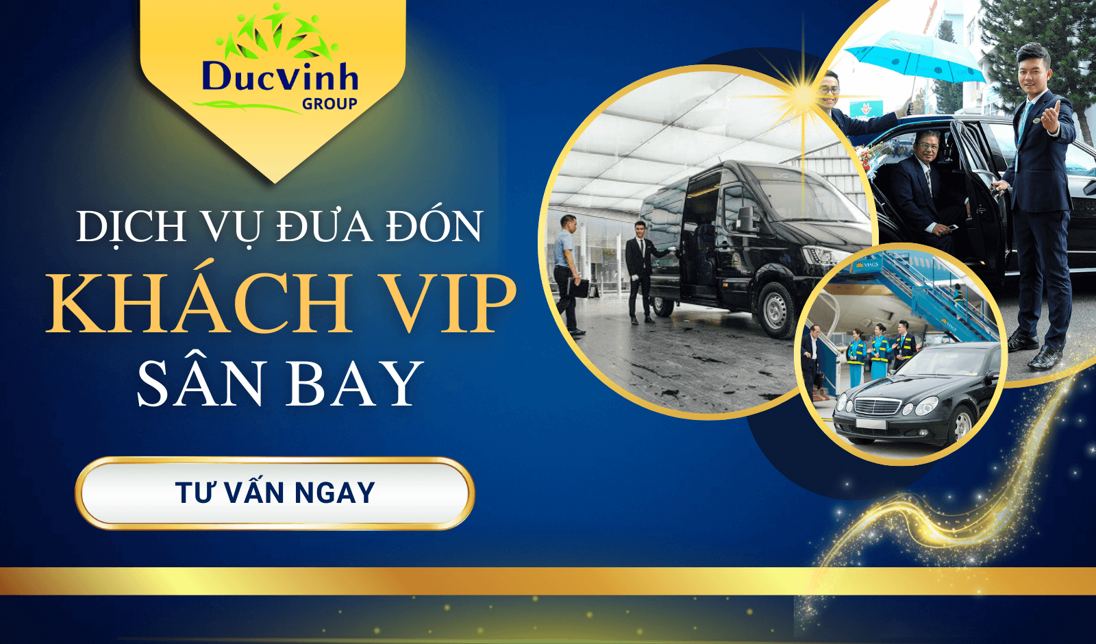Dịch Vụ Đưa Đón Khách VIP Sân Bay